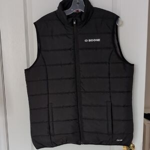 Women's Black Puffer Vest